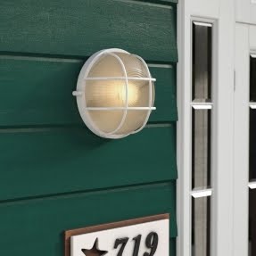 Lia 1-Light Outdoor Bulkhead Light