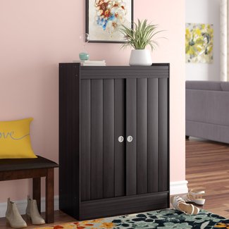 Lucrezia 18-Pair Shoe Storage Cabinet