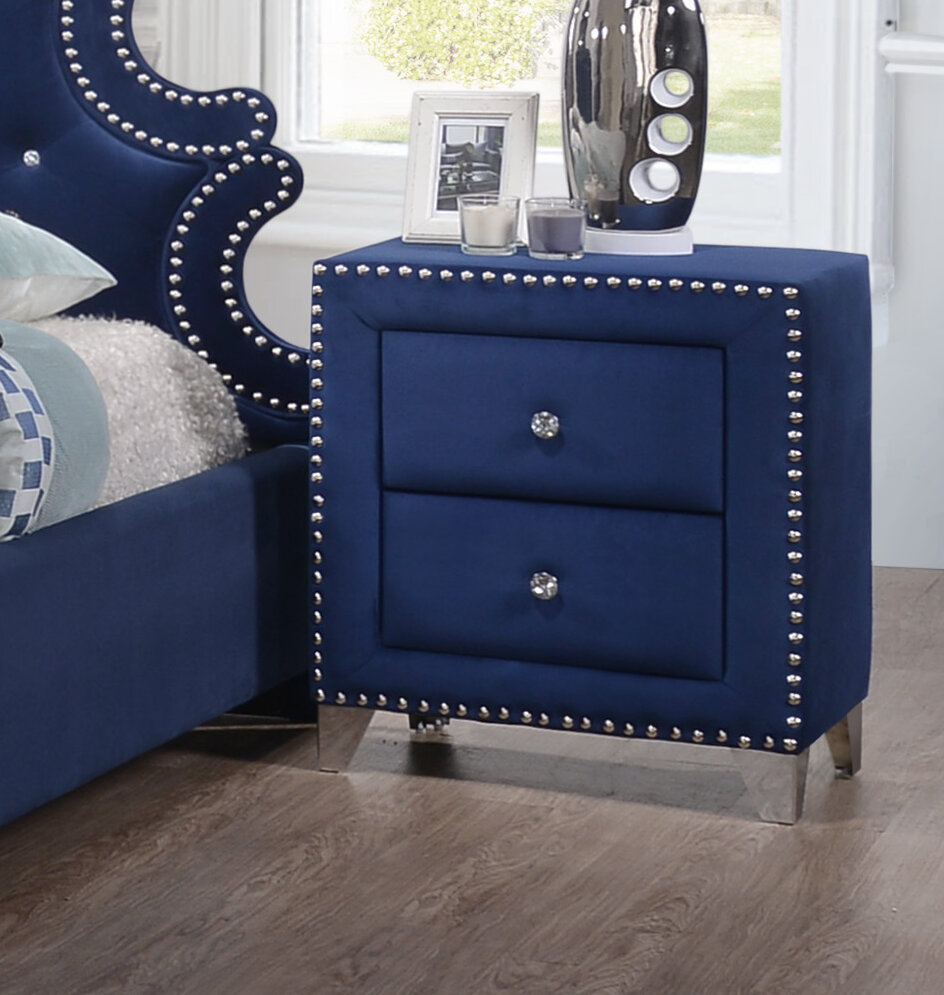 50 Blue Nightstand You Ll Love In 2020 Visual Hunt