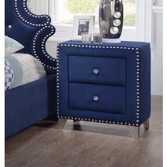 Malone 2 Drawer Nightstand