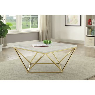 Mccann Faux Marble Coffee Table