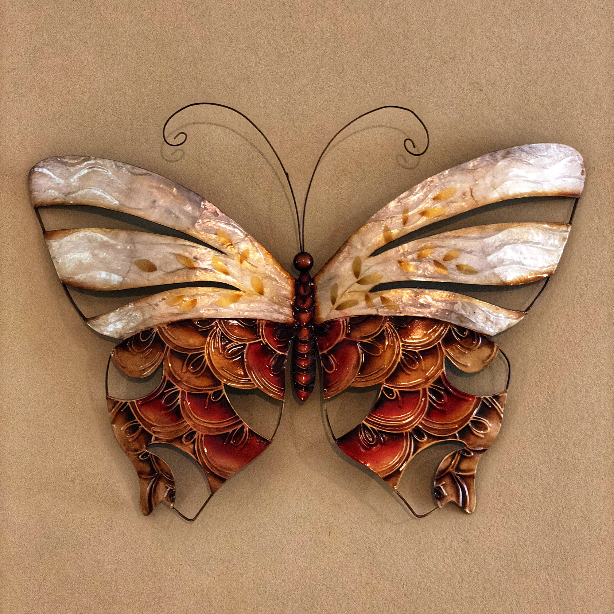 Metal Butterfly Wall Decor - VisualHunt