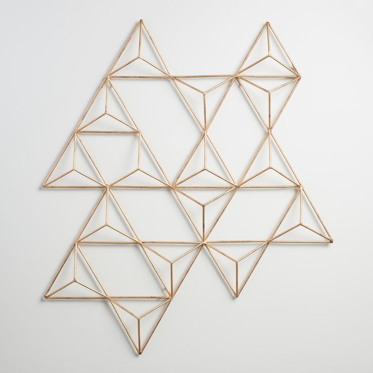 Metal Jaxon Triangle Wall Art | World Market
