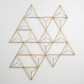 Metal Jaxon Triangle Wall Art | World Market