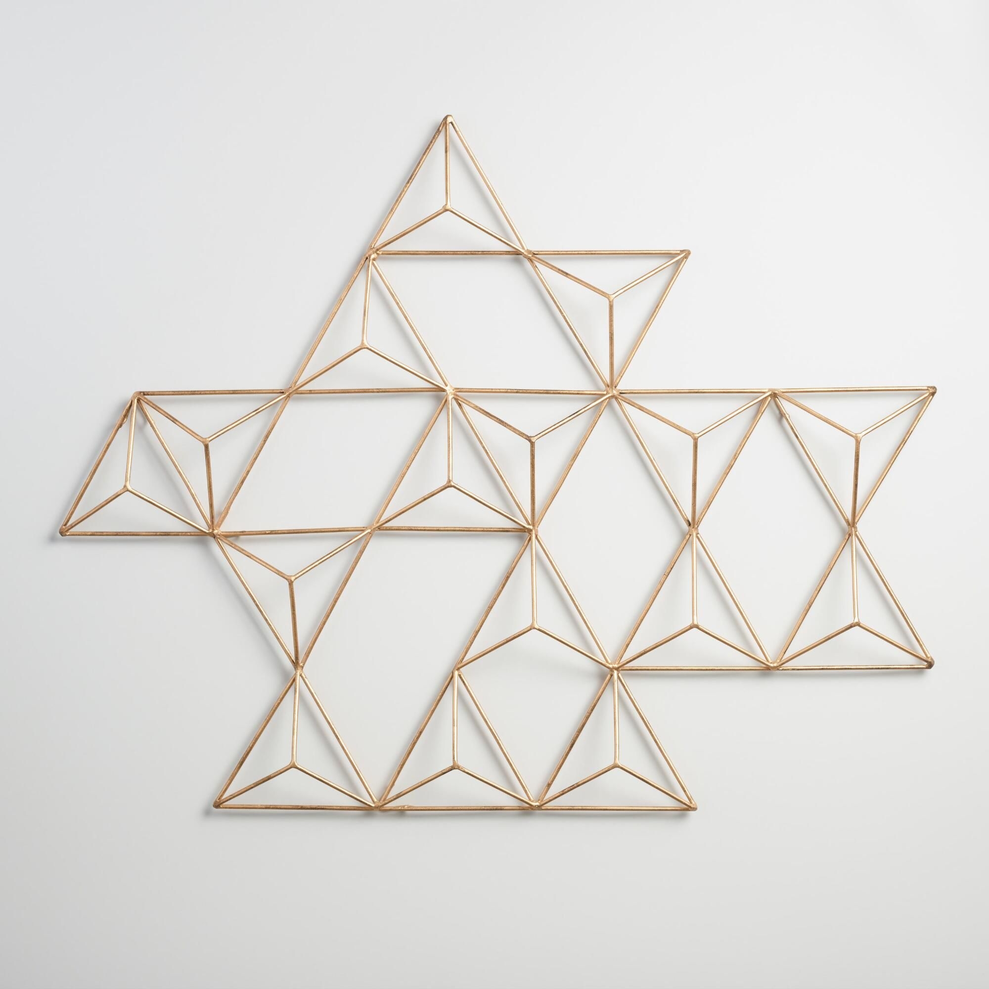 Metal Jaxon Triangle Wall Art | World Market
