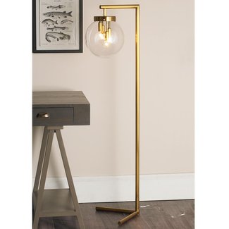 Mid-Century Globe Floor Lamp - Shades of Light