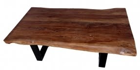 Minnesota Iron Leg Coffee Table