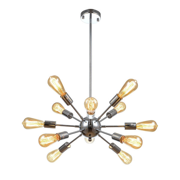 mirrea Sputnik Chandelier Vintage Edison Light Fixture ...