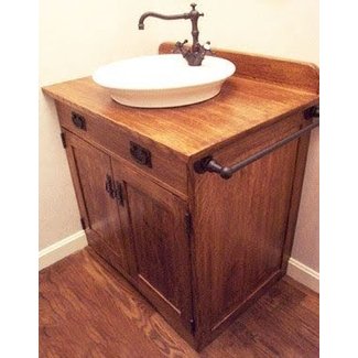 craftsman bathroom cabinets