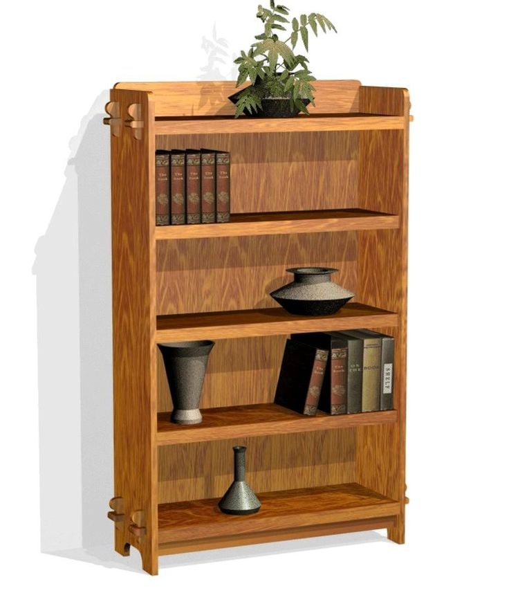 Mission Style Bookcase - Florida Custom Furniture Makers