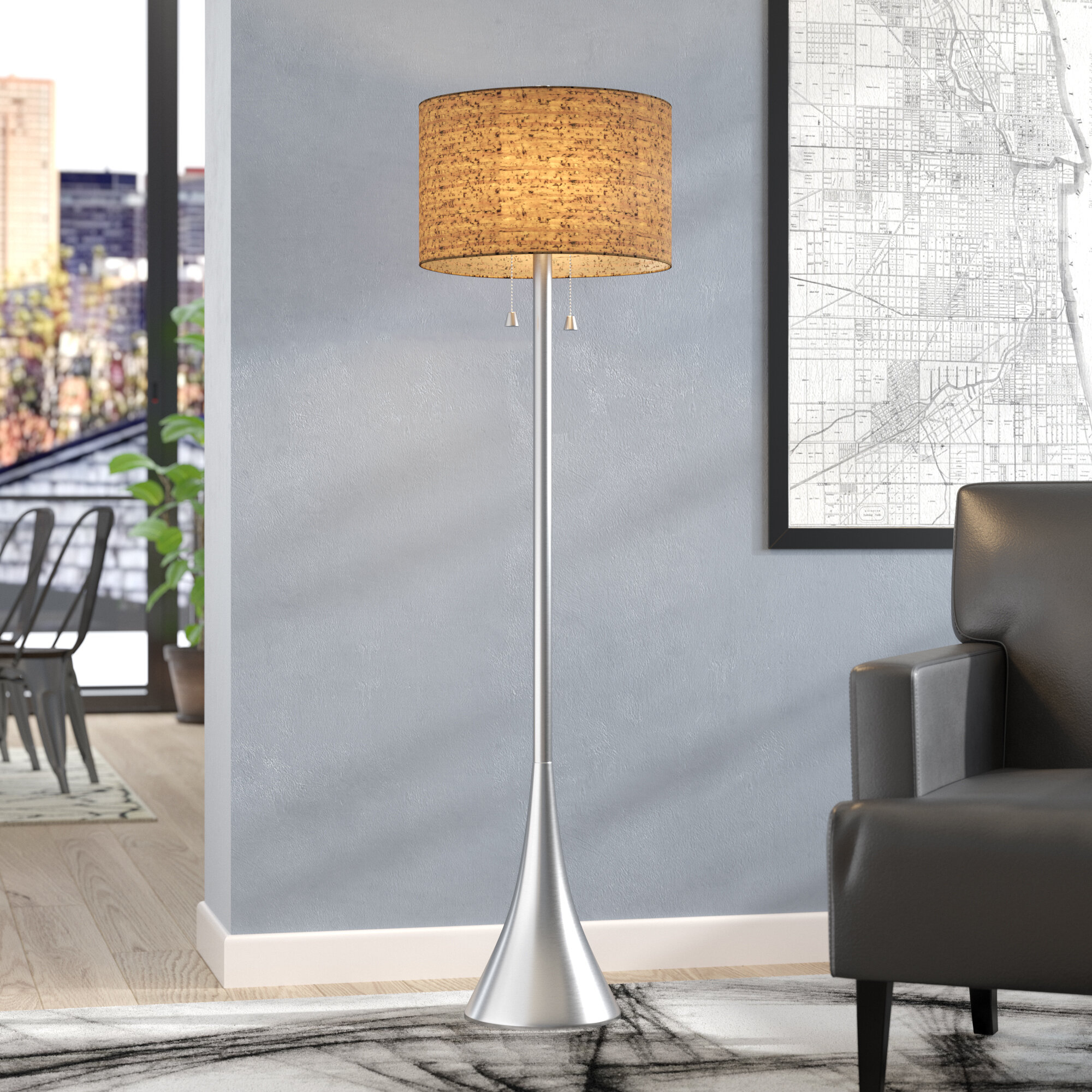 Montes 58" Floor Lamp