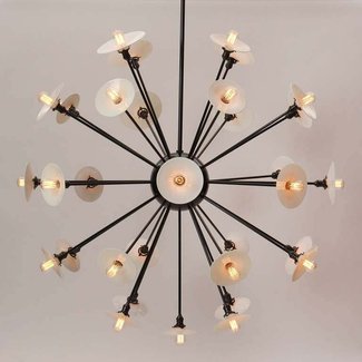 Monumental Starburst Ceiling Fixture at 1stdibs
