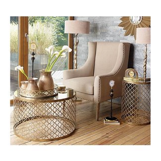 Moroccan Coffee Table Rattan — ...