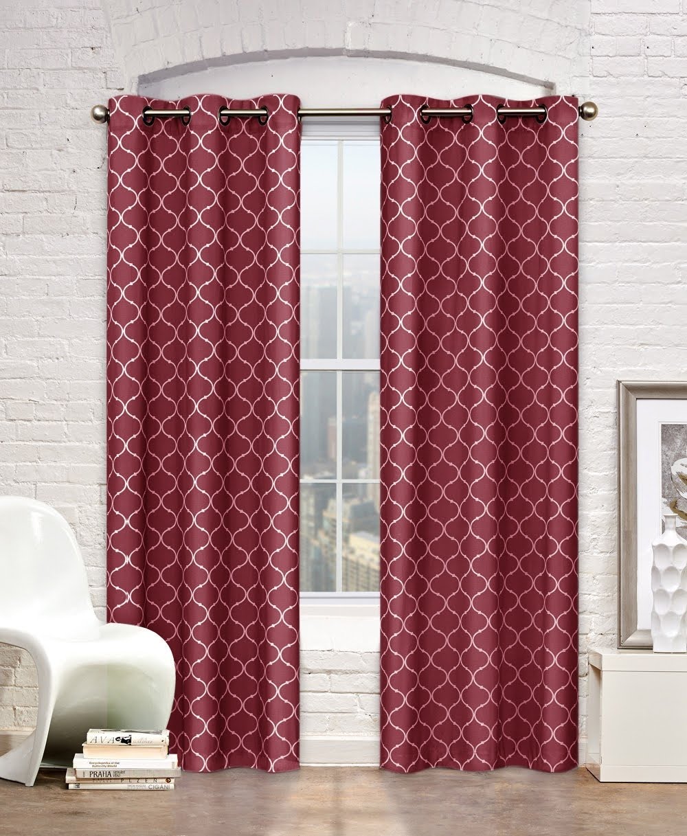 Moroccan Trellis Curtain Two Panel - Everyday Special