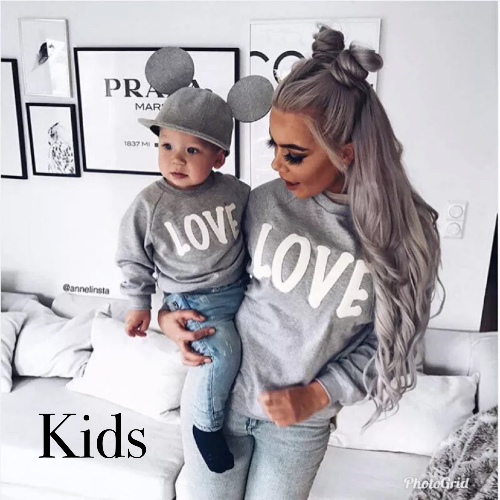 matching outfits for mother son and daughter