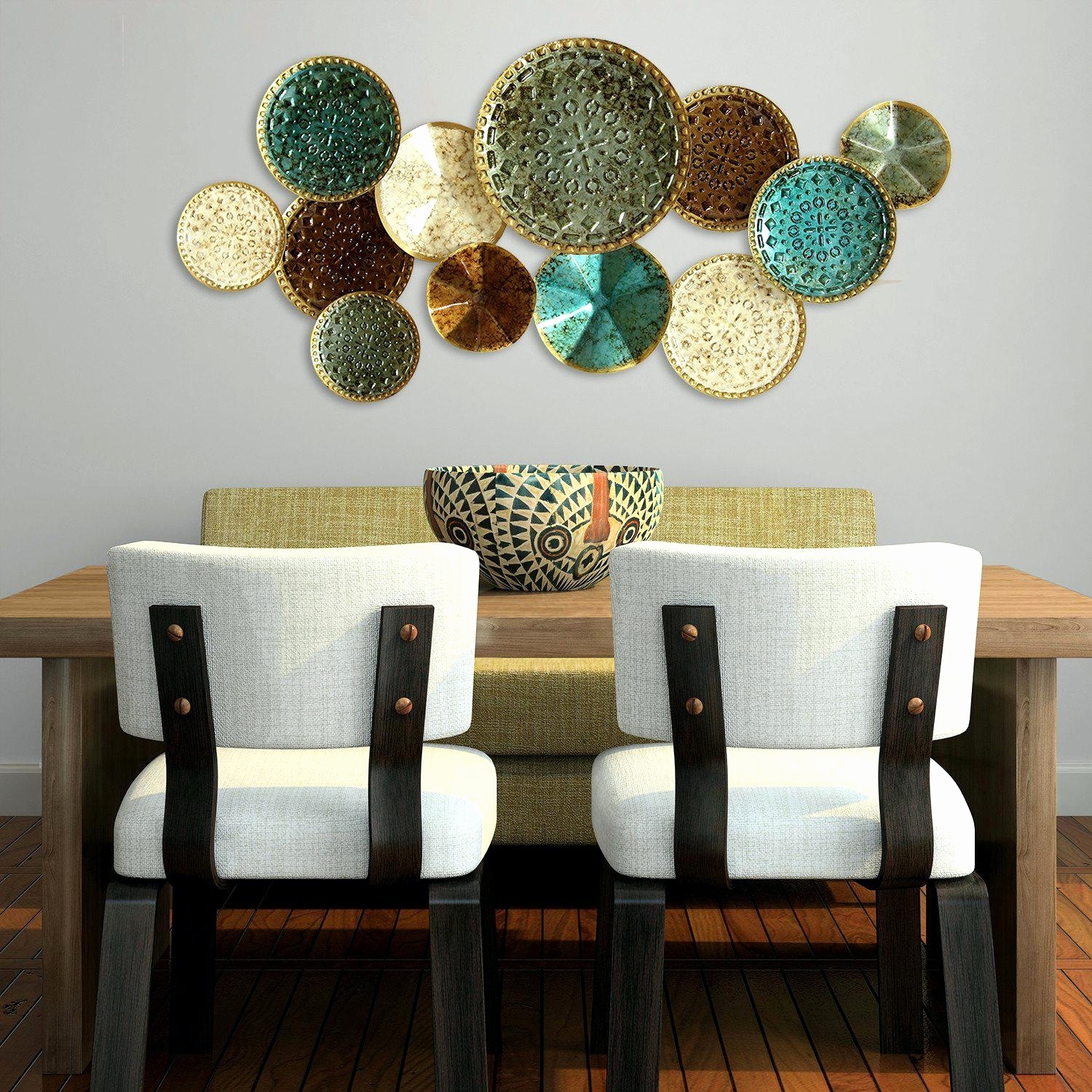 Multi Plates Wall Decor 