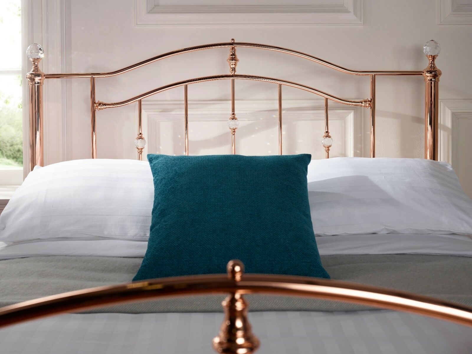 Gold Bed Frame Visualhunt, Gold Iron Bed Frame Queen