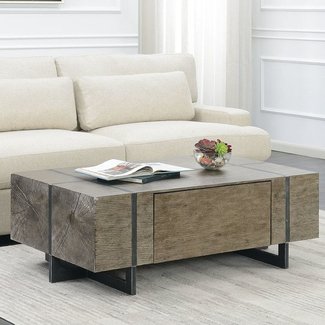 Nieves Coffee Table with Storage
