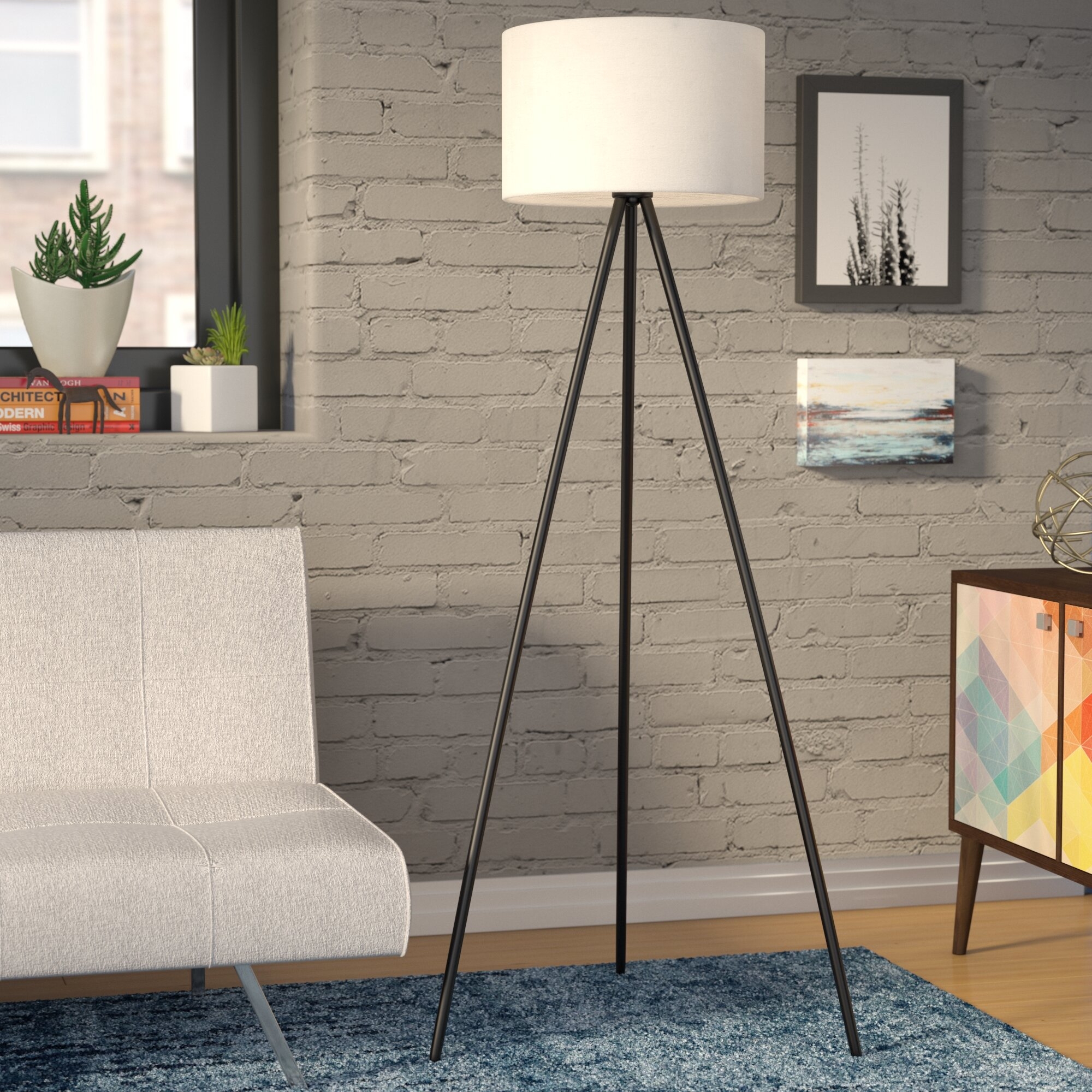 norine tripod floor lamp