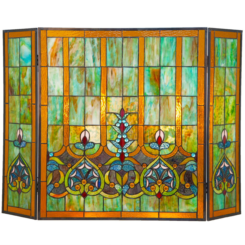 Single Panel Fireplace Screen With Doors Fireplace Guide By Linda