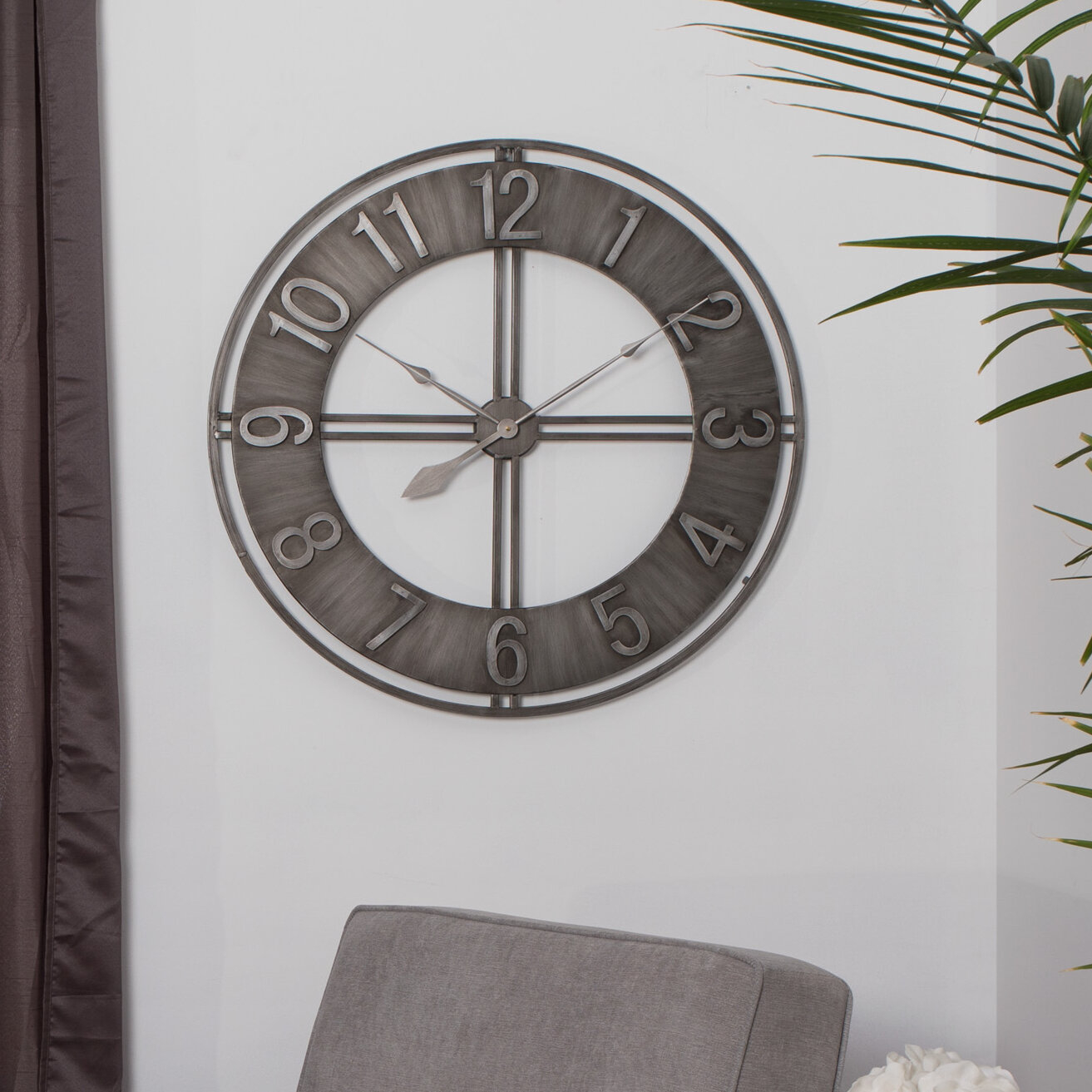 Oversized Decorative Wall Clocks You Ll Love In 2021 Visualhunt