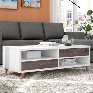 White High Gloss Coffee Table - VisualHunt