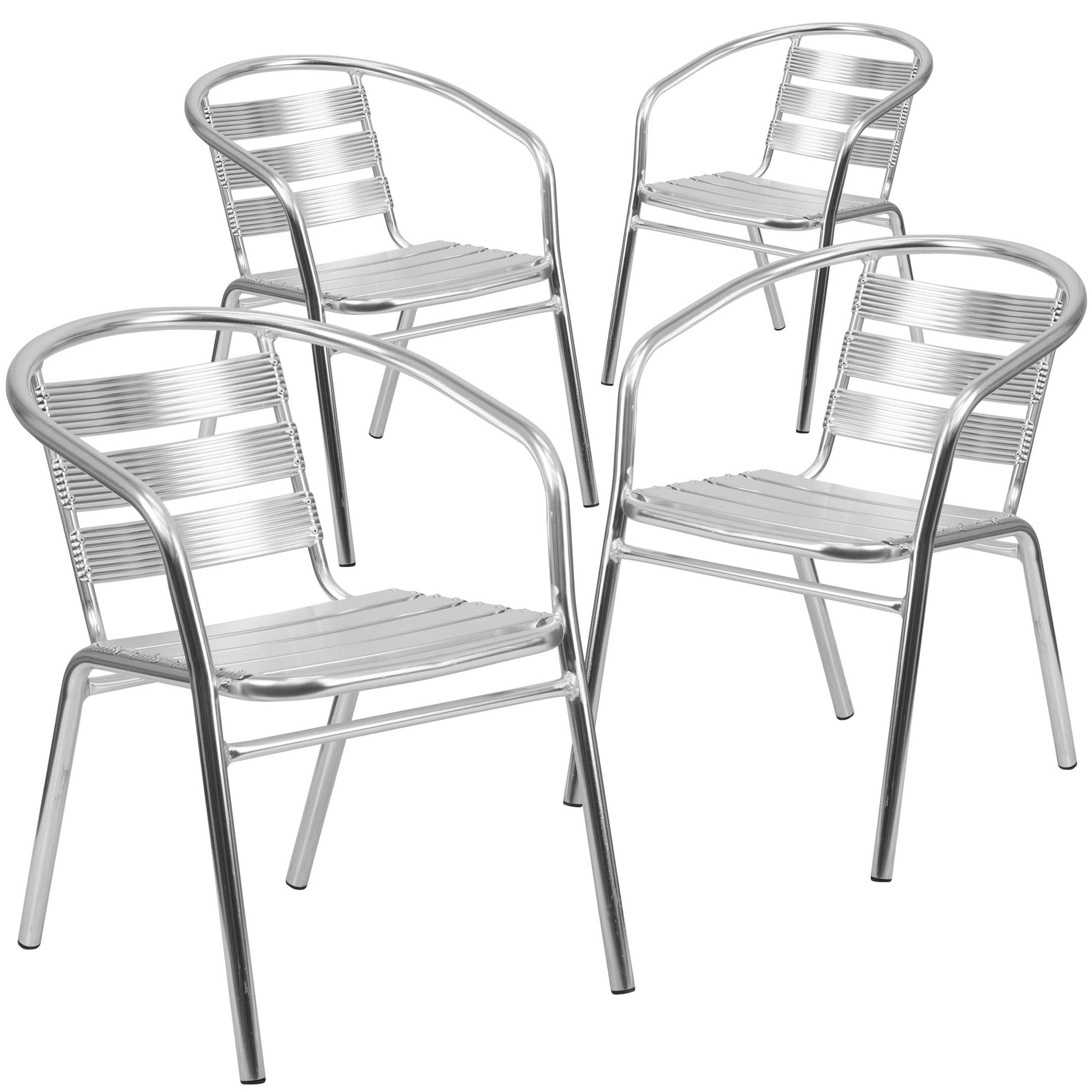 Aluminum Patio Chairs Visualhunt, Heavy Duty Metal Outdoor Dining Chairs