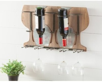 Paulson 5 Bottle Wall Mounted Rack
