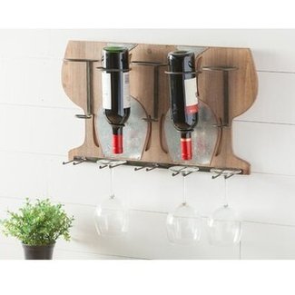 Paulson 5 Bottle Wall Mounted Rack