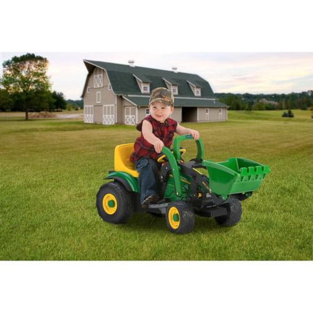 john deere 6 volt mini power loader