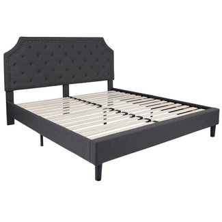 Porath Tufted Upholstered Platform Bed