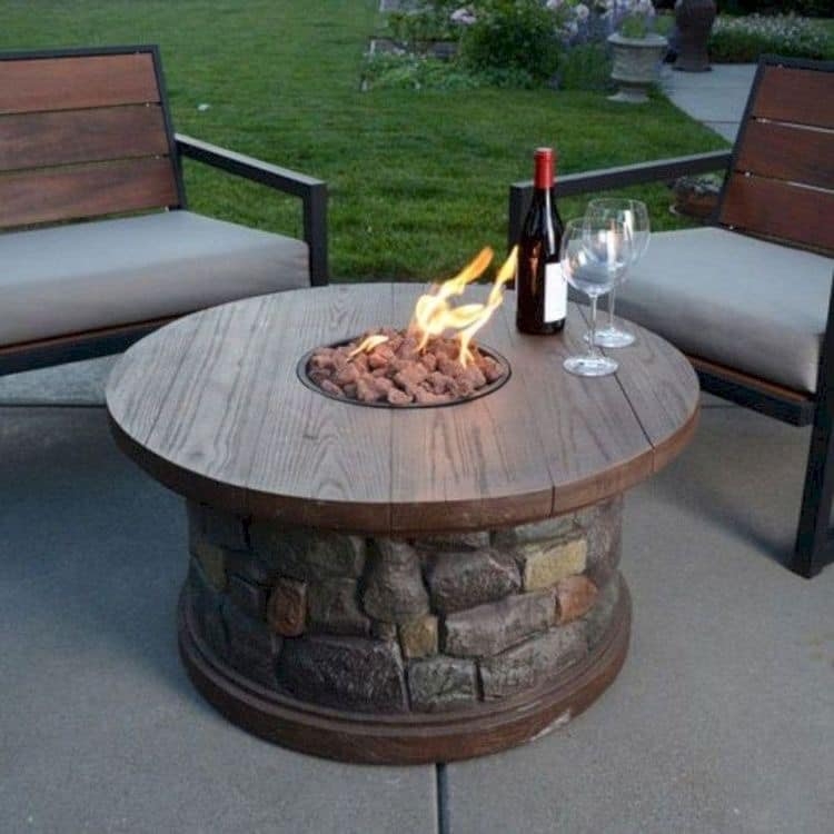 Propane Fire Pit Coffee Table Visualhunt, Outdoor Fire Pit Coffee Table Propane