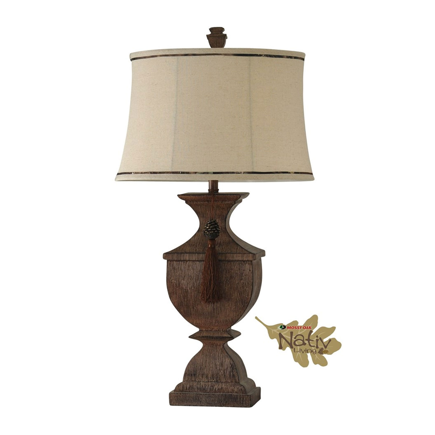 Provost Mossy Tassel Accented 37" Table Lamp