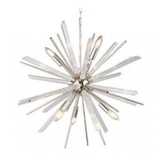 Quincy Sputnik Pendant Lamp Chandelier Crystal Orbit Axis Starburst Chandelier