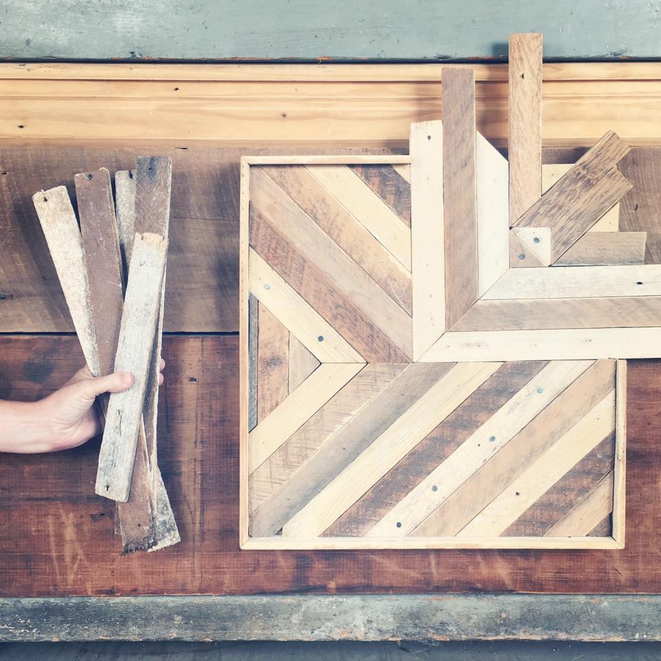 Reclaimed Wood Wall Art -