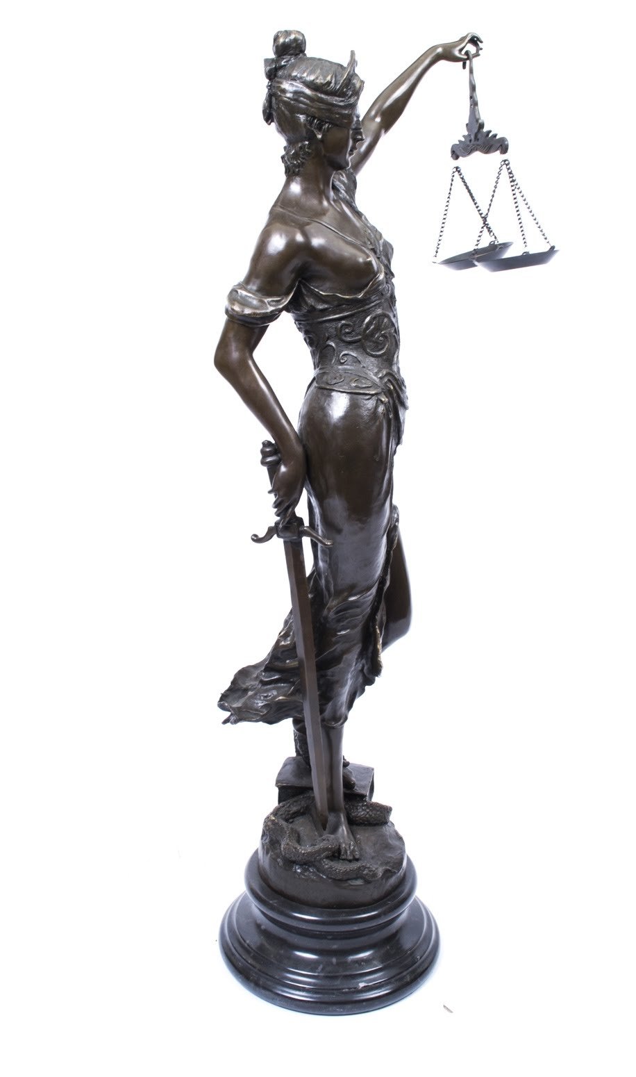 Regent Antiques - Bronzes - Stunning Large Bronze Lady ...