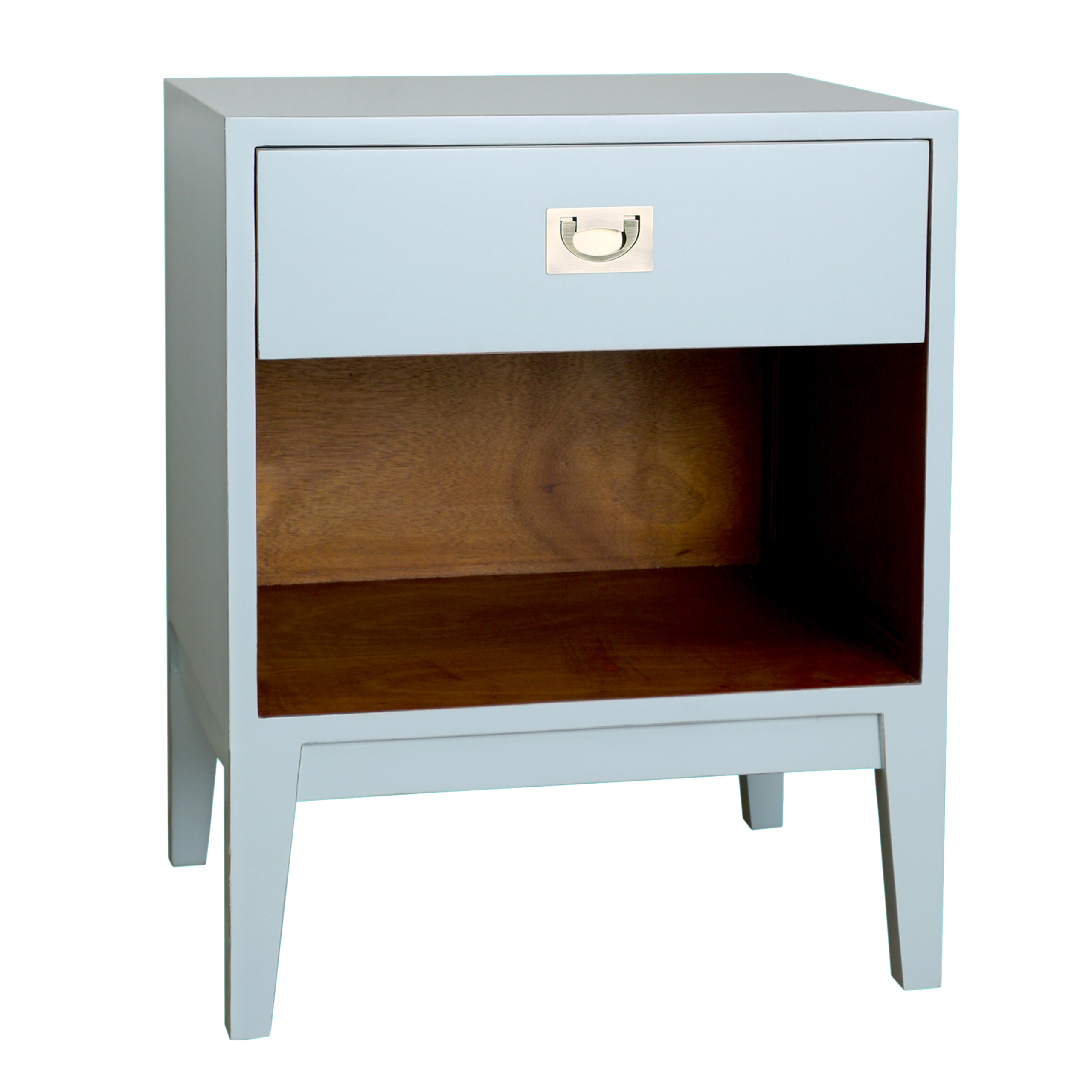 light blue night stand