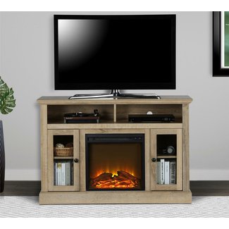 Rosier TV Stand for TVs up to 50" with Fireplace