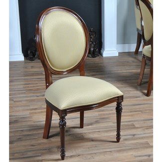 Round Back Mahogany Side Chair, Niagara Furniture, solid ...