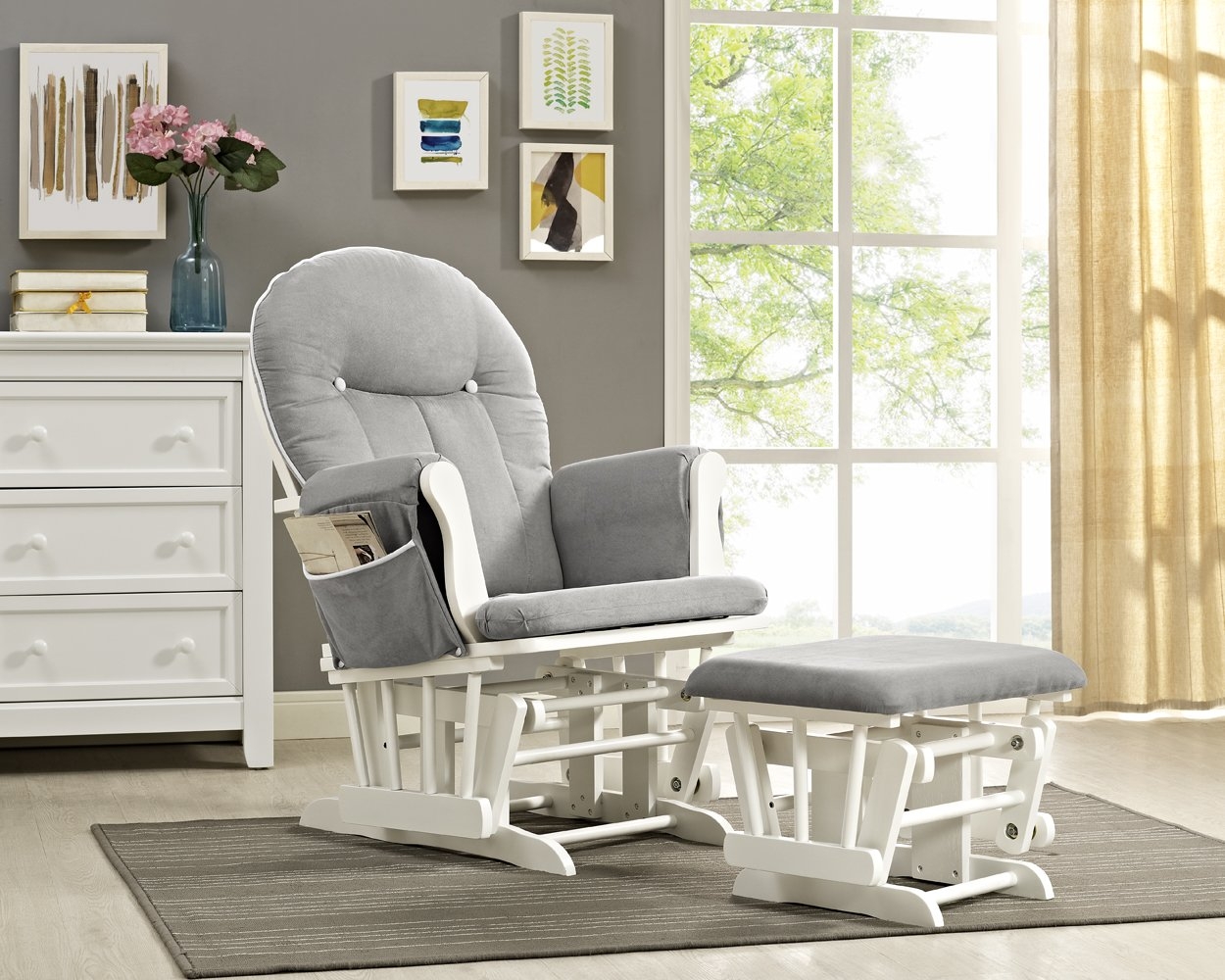 Rouse Glider and Ottoman