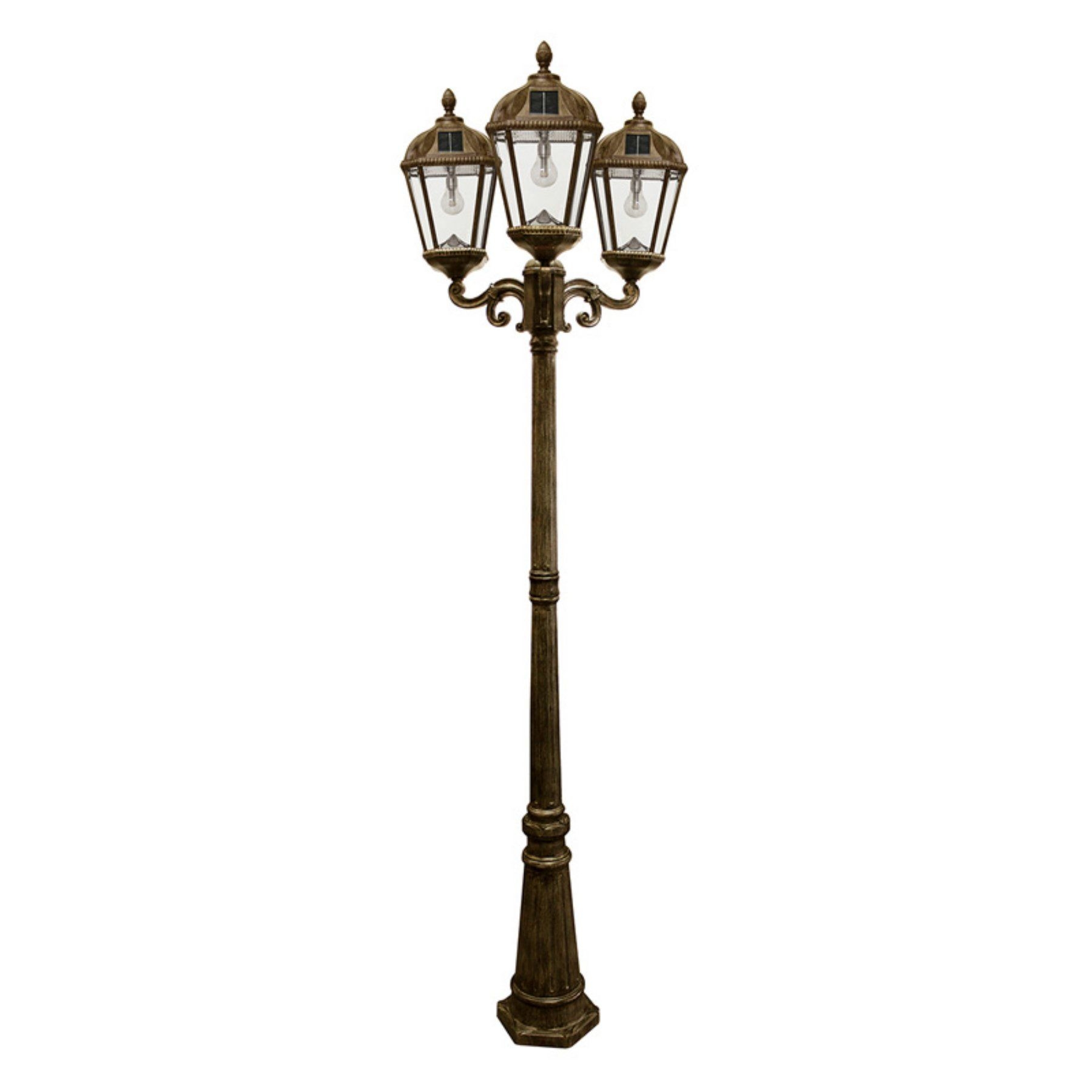 Royal Solar Powered 33-Light LED 89" Post Light