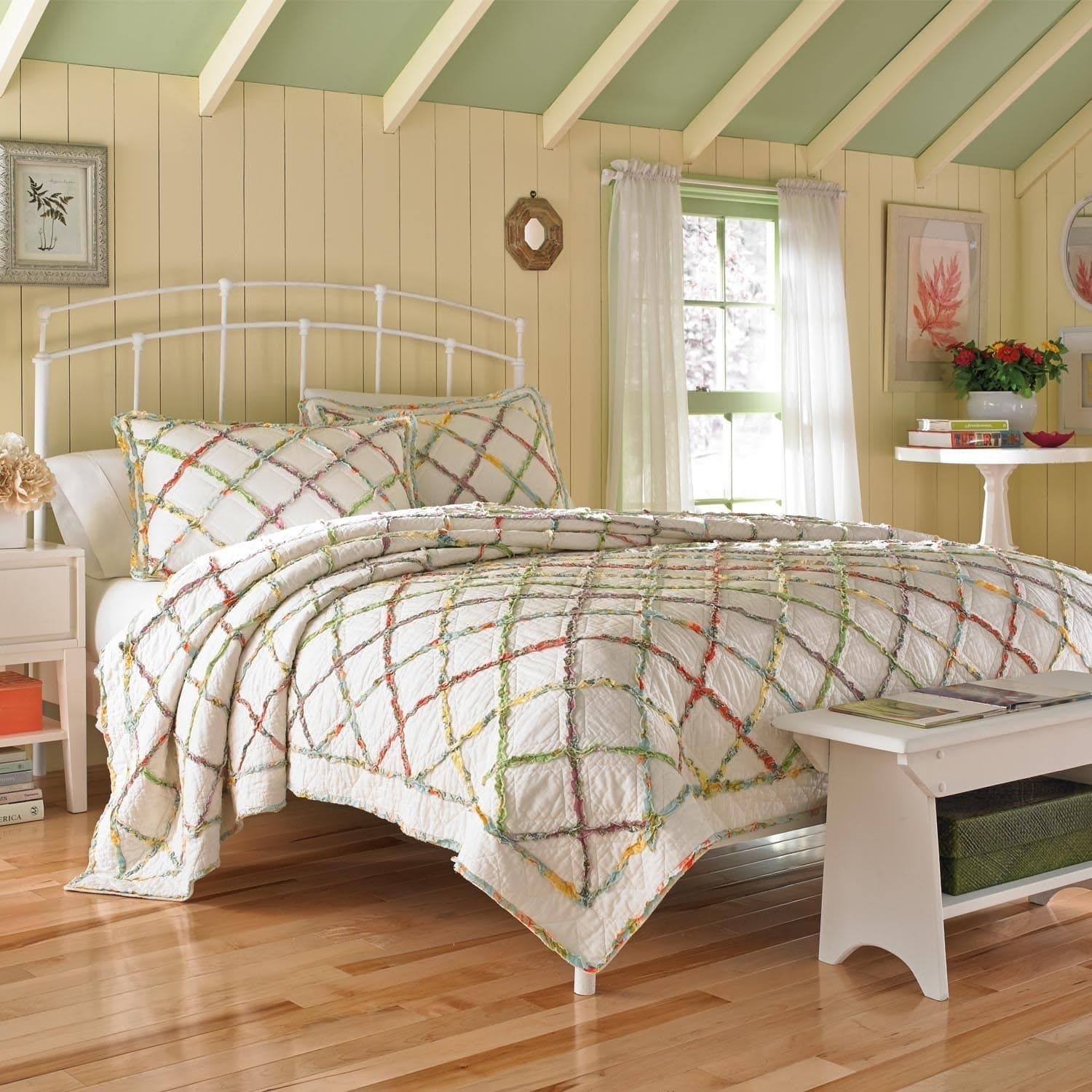 Ruffled Garden Quilt Collection by Laura Ashley Home