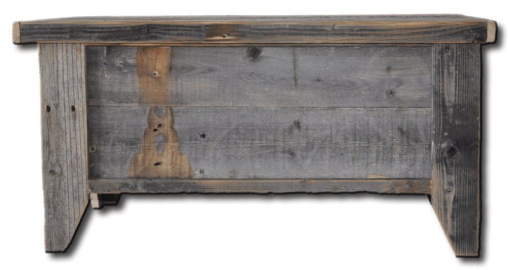 Rustic Barn Wood Trunk