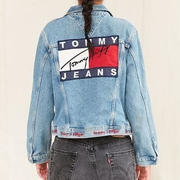 tommy hilfiger jean jacket womens