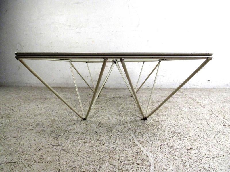 Silver Geometric Coffee Table : Zachary Horne Homes ...
