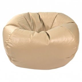 Small Bean Bag Chair Vinyl - Gold Medal | eBay