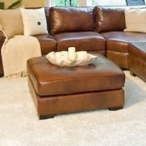 Square Leather Ottoman Coffee Table You Ll Love In 2021 Visualhunt