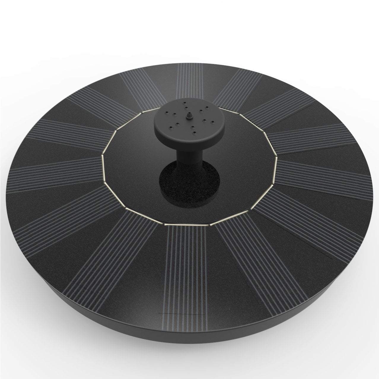 Solatec Solar Fountain, Black