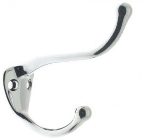 Solid Brass Coat and Hat Wall Hook