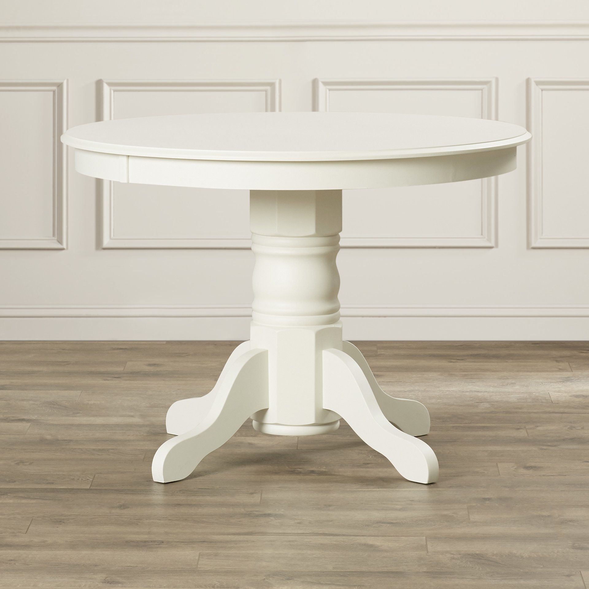 Round White Table Visualhunt, White Round Dining Table With Leaves